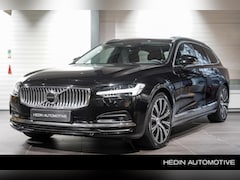 Volvo V90 - B5 Ultimate Dark | Panoramadak | Lederen Bekleding | Parkeerverwarming | Trekhaak semi ele