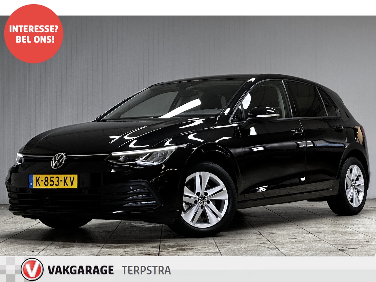 Volkswagen Golf - 1.0 TSI Life/ Virtual Cockpit/ Ambient Light/ 16'' LMV/ LED Koplampen/ Keyless-GO/ Lane-As - AutoWereld.nl
