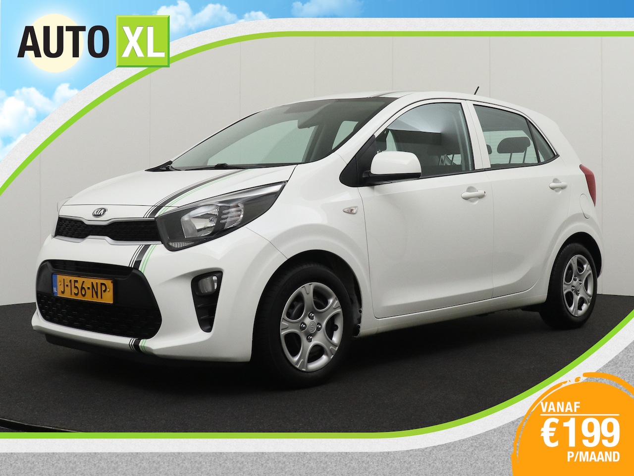Kia Picanto - 1.0 CVVT ComfortLine Airco Bluetooth Comfort Pack - AutoWereld.nl