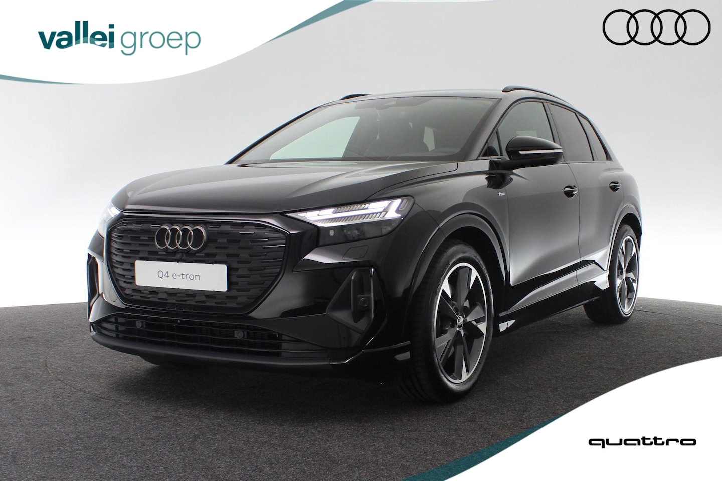Audi Q4 e-tron - S edition Competition 45 82 kWh 210 kW / 286 pk Quattro | Assistentiepakket plus | Optiekp - AutoWereld.nl