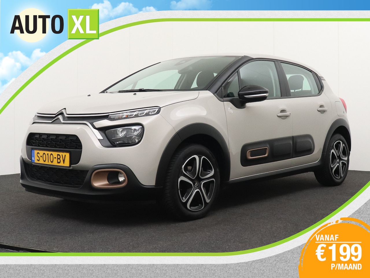 Citroën C3 - 1.2 83 PK C-Series Navi Carplay LED Park.sens - AutoWereld.nl