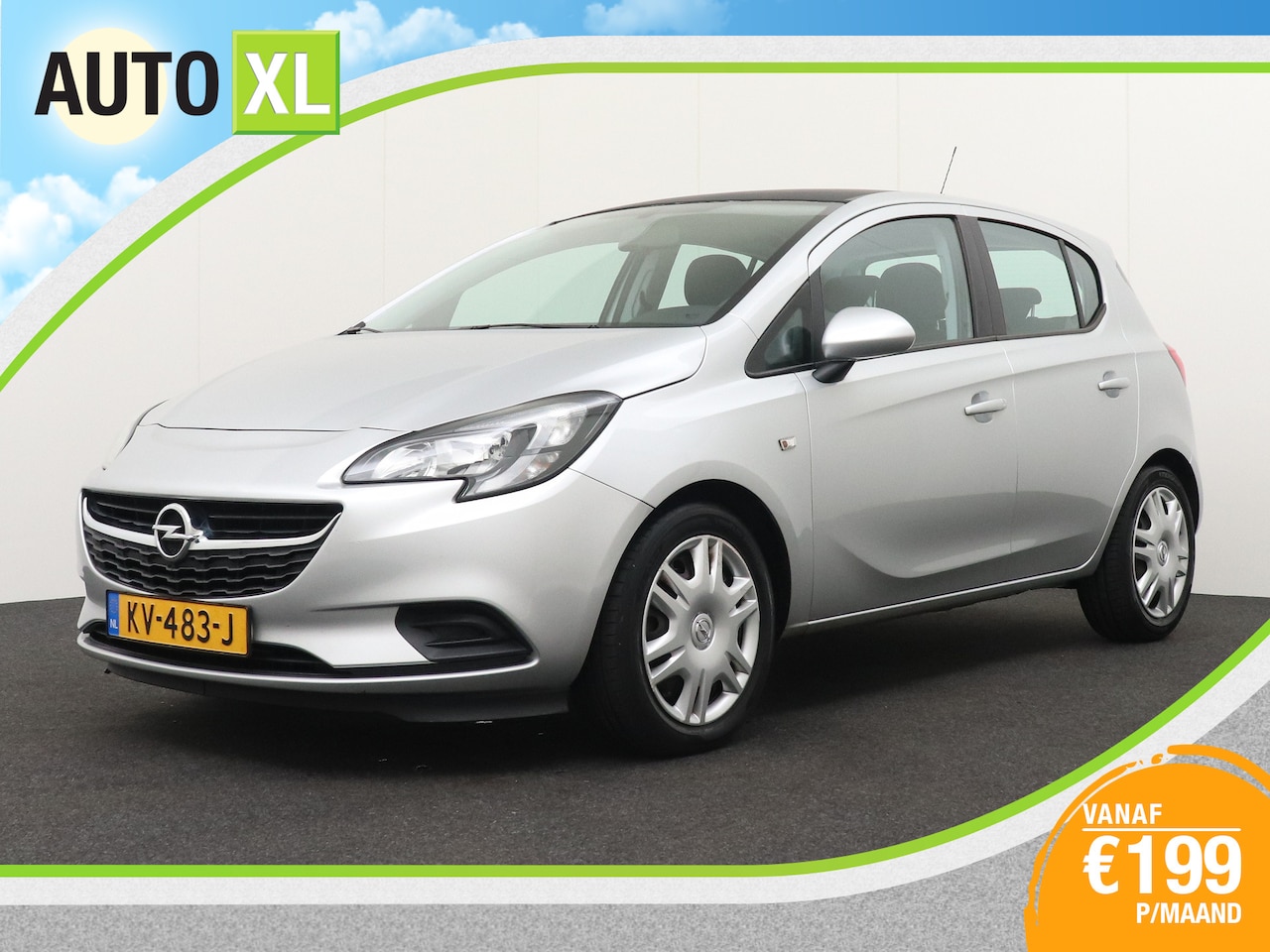 Opel Corsa - 1.0 Turbo 90 PK Edition+ Airco Bluetooth 5-DRS - AutoWereld.nl