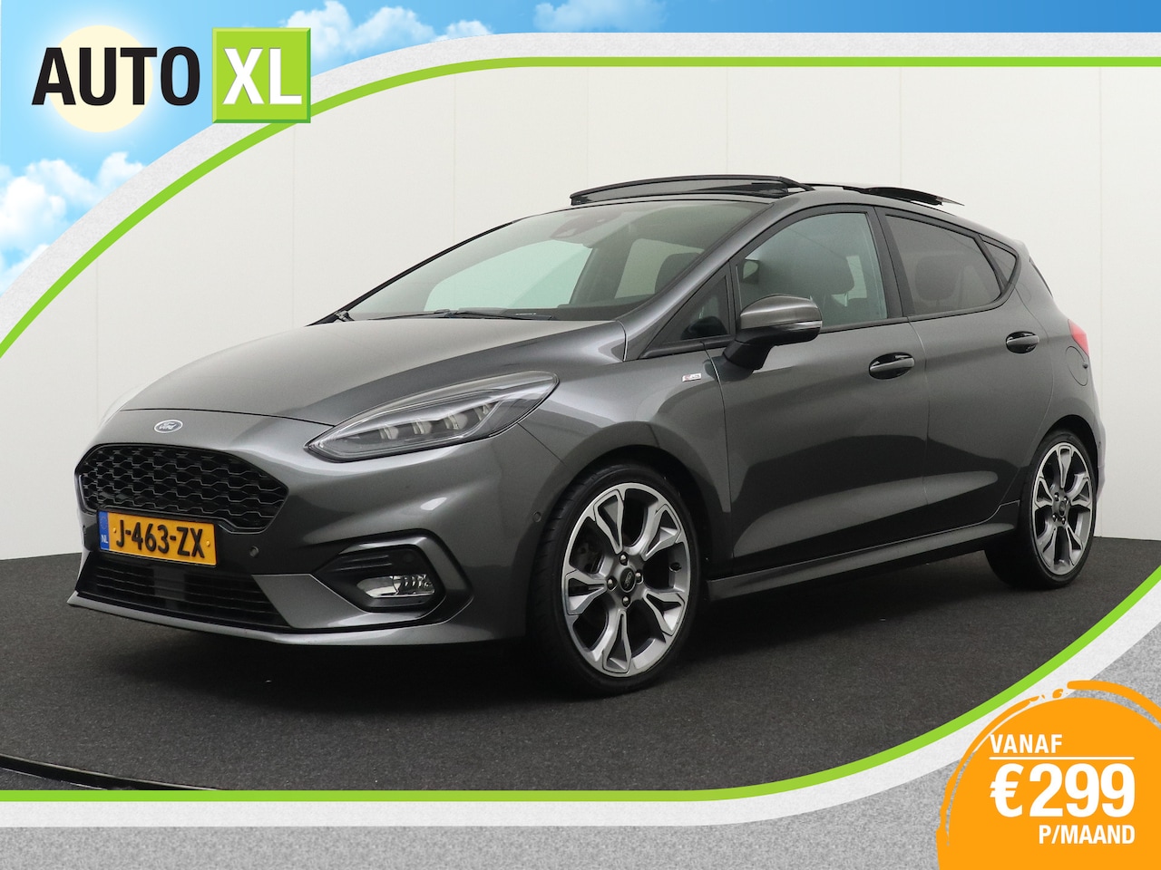 Ford Fiesta - 1.0 124 PK Aut. ST-Line X Pano-dak B&O Carplay 17'LMV LED - AutoWereld.nl