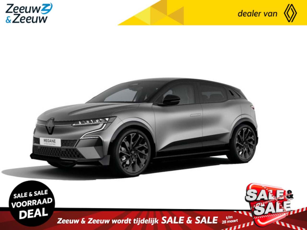Renault Mégane E-Tech - Comfort range 220pk Esprit Alpine MY25 | NU met GRATIS 5 jaar garantie en met € 3000,- Zee - AutoWereld.nl