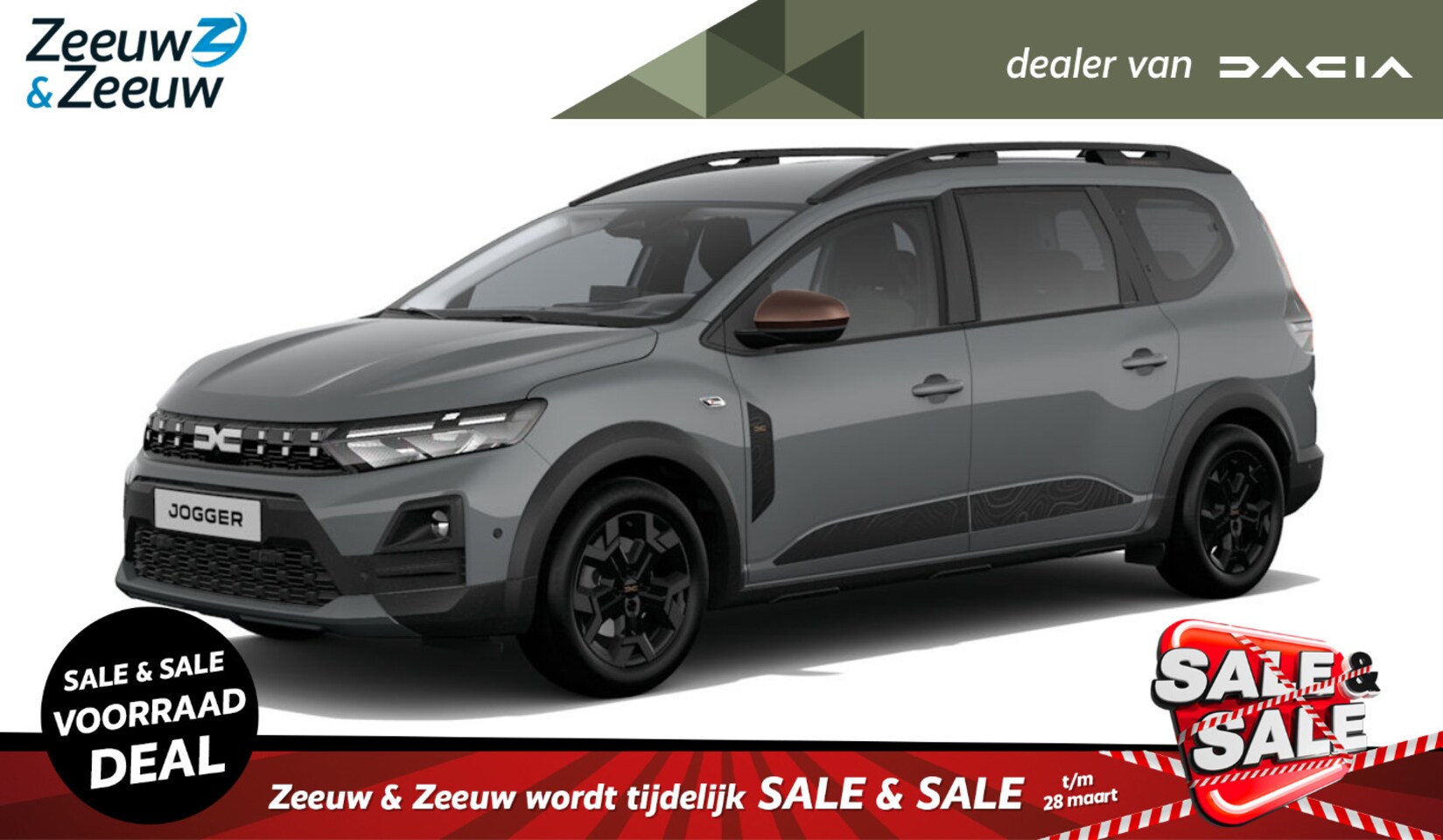 Dacia Jogger - 1.0 TCe 110 limited edition 7p. | Gratis 7 jaar fabrieksgarantie tot 140.000km | Dacia Go - AutoWereld.nl