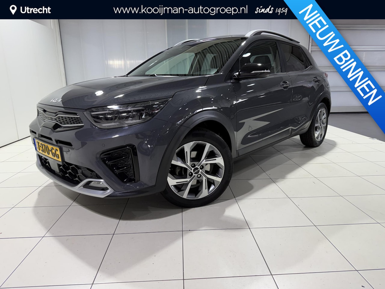 Kia Stonic - 1.0 T-GDi MHEV GT-PlusLine Automaat, Schuif kantel dak, Stoel en Stuur verwarming, Navigat - AutoWereld.nl