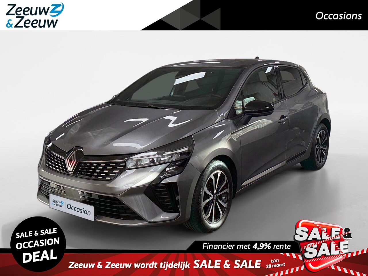 Renault Clio - 1.0 TCe 90 GPF techno NAVI AIRCO CAMERA PARKEERSENSOREN CRUISE CONTROLE APPLE CARPLAY ANDR - AutoWereld.nl