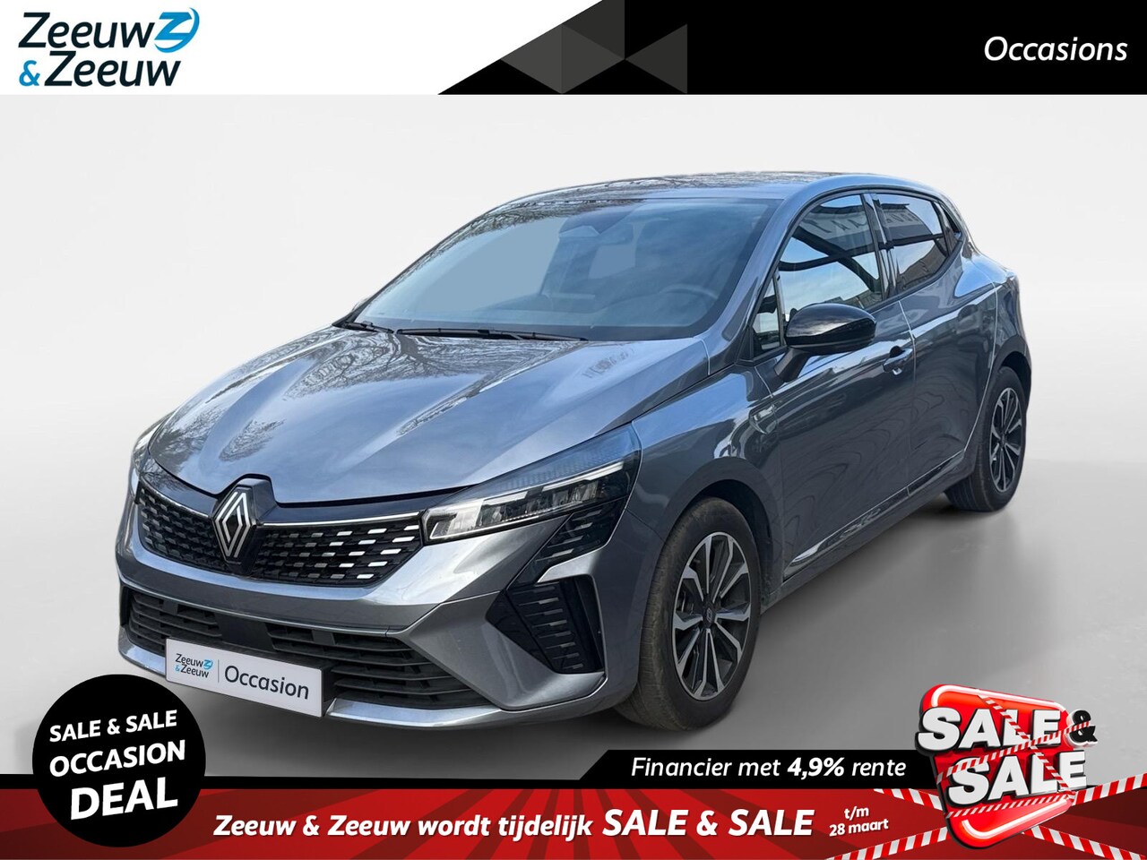 Renault Clio - 1.0 TCe 90 GPF techno NAVI AIRCO CAMERA PARKEERSENSOREN CRUISE CONTROLE APPLE CARPLAY ANDR - AutoWereld.nl