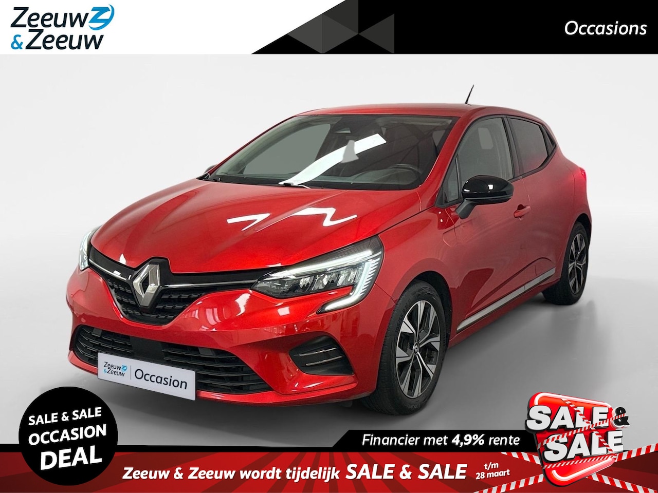 Renault Clio - 1.0 TCe 90 Evolution NAVI AIRCO CRUISE CONTROLE APPLE CARPLAY ANDROID AUTO PARKEERSENSOREN - AutoWereld.nl