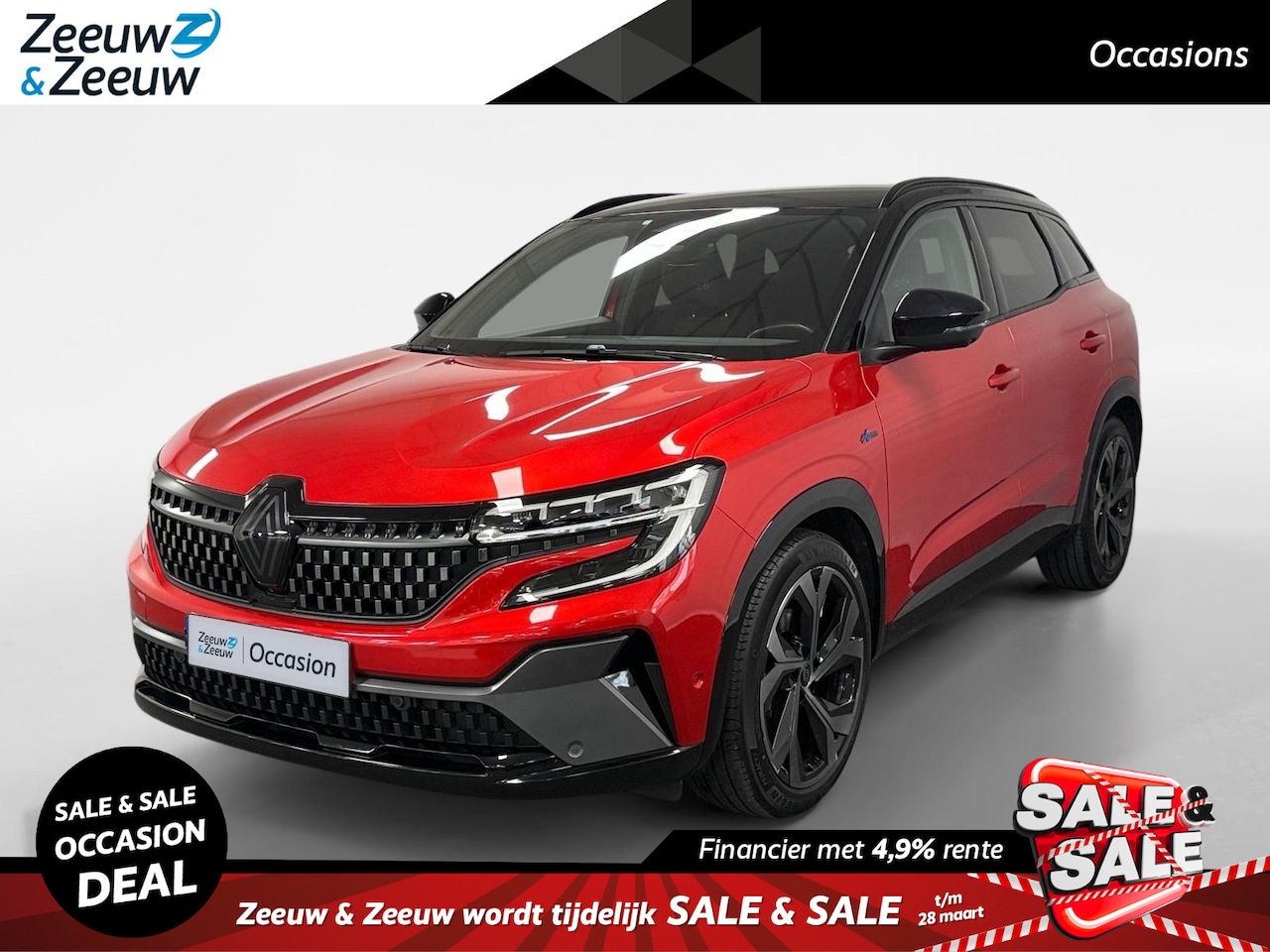 Renault Austral - 1.2 E-Tech full hybrid 200 iconic esprit Alpine AUTOMAAT CAMERA AIRCO CRUISE CONTROLE ADAP - AutoWereld.nl