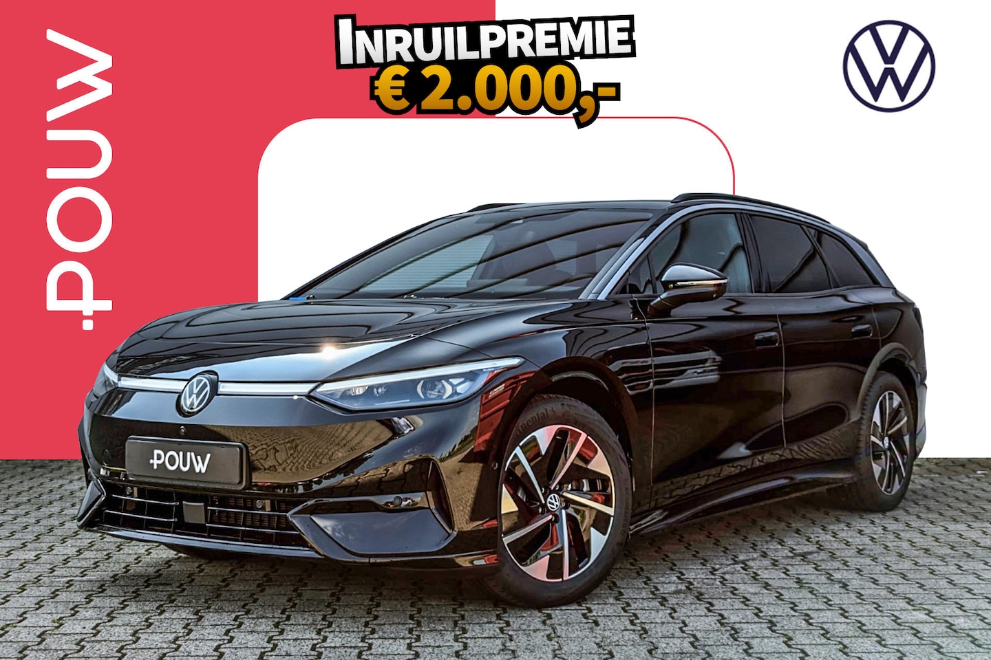 Volkswagen ID.7 Tourer - 286pk Pro Business 77 kWh | Comfort Pakket | Assistance Pakket | Business Pakket - AutoWereld.nl