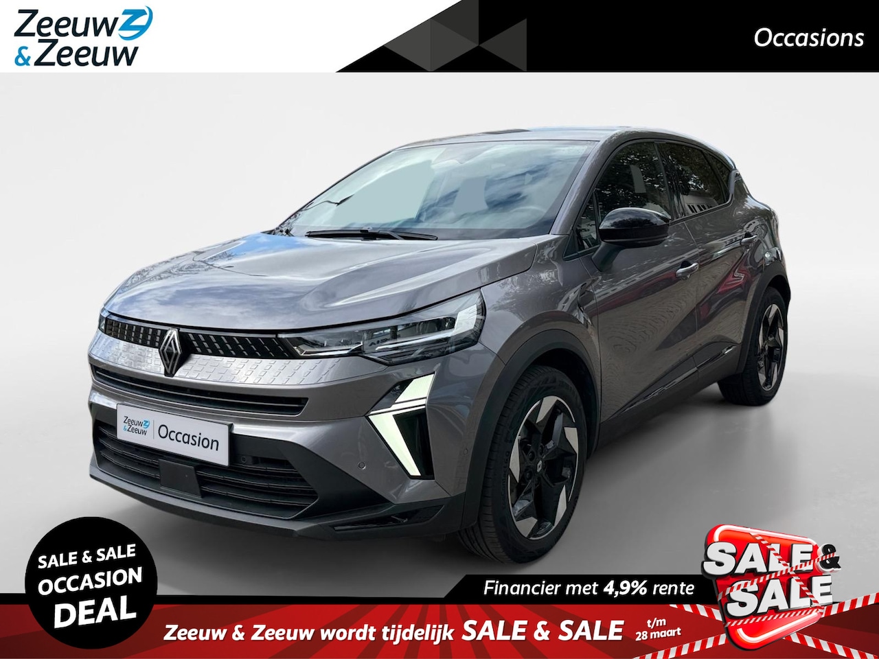 Renault Captur - 1.6 E-Tech full hybrid 145 techno AICRO APPLE CARPLAY/ANDROID AUTO STOEL/STUUR VERWARMING - AutoWereld.nl