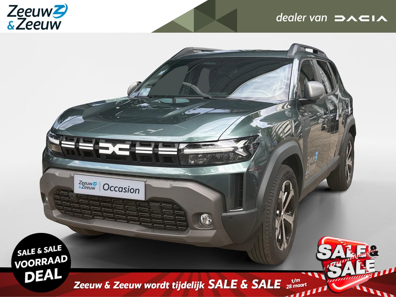 Dacia Duster - 1.6 Hybrid 140 Journey NAVIGATIE AIRCO 360CAMERA CRUISE CONTROLE APPLE CARPLAY ANDROID AUT - AutoWereld.nl