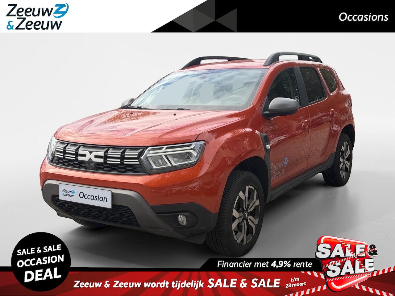 Dacia Duster - 1.3 TCe 150 Journey AIRCO NAVIGATIE APPLE CARPLAY ANDROID AUTO CRUISE CONTROL PARKEERSENSO - AutoWereld.nl