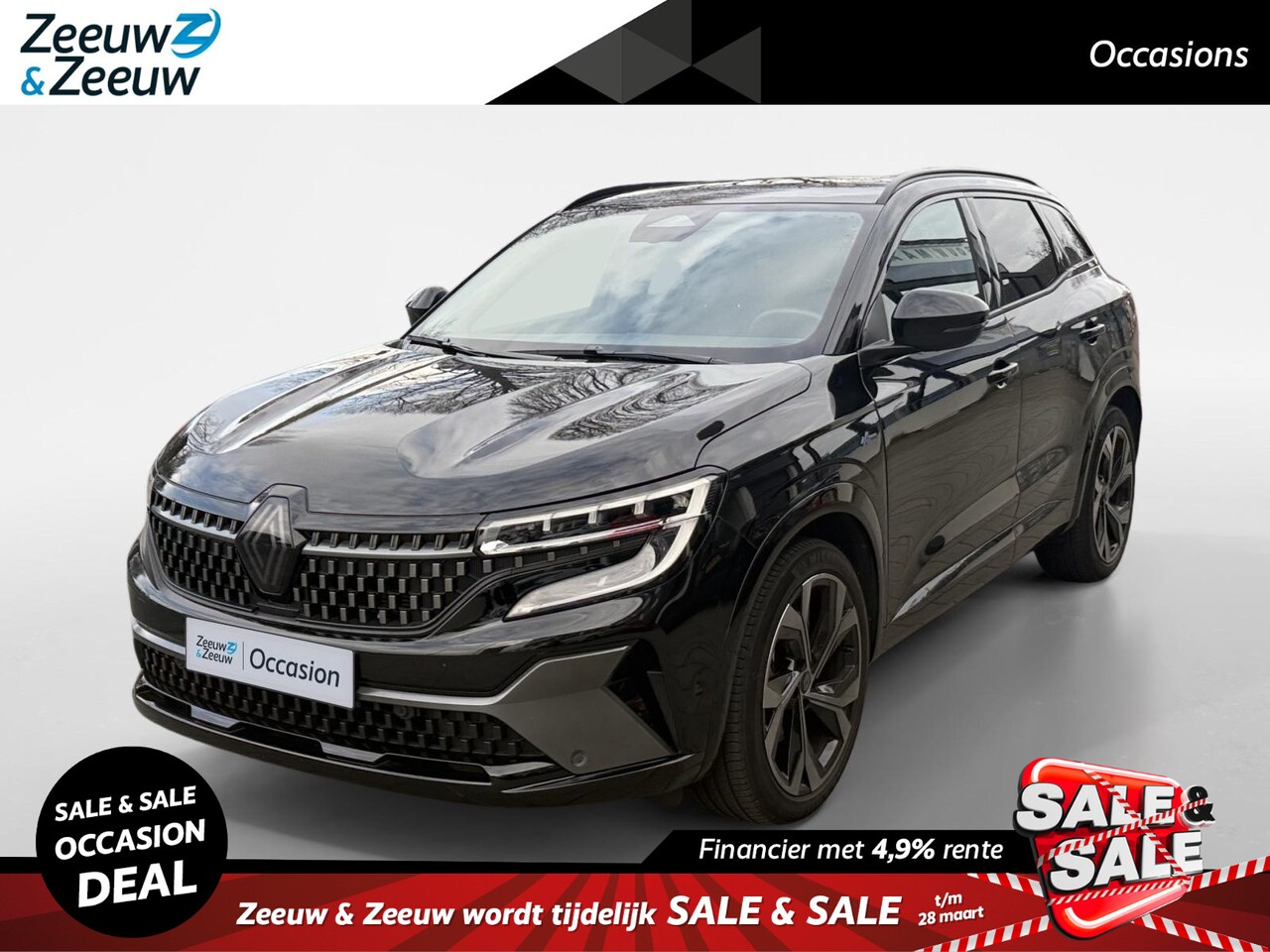 Renault Austral - 1.2 E-Tech full hybrid 200 techno esprit Alpine Renault Austral 1.2 E-Tech Hybrid 200 Tech - AutoWereld.nl