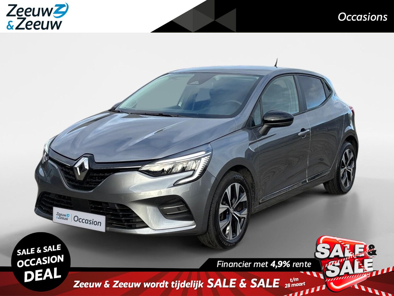 Renault Clio - 90PK TCe Evolution | Navi | Parkeersensoren | Airco | Cruise Control | Apple CarPlay/Andro - AutoWereld.nl