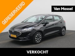 Ford Fiesta - 1.0 EcoBoost Hybrid Titanium | Parkeersensoren | CC | Stoelverwarming | Stuurverwarming |