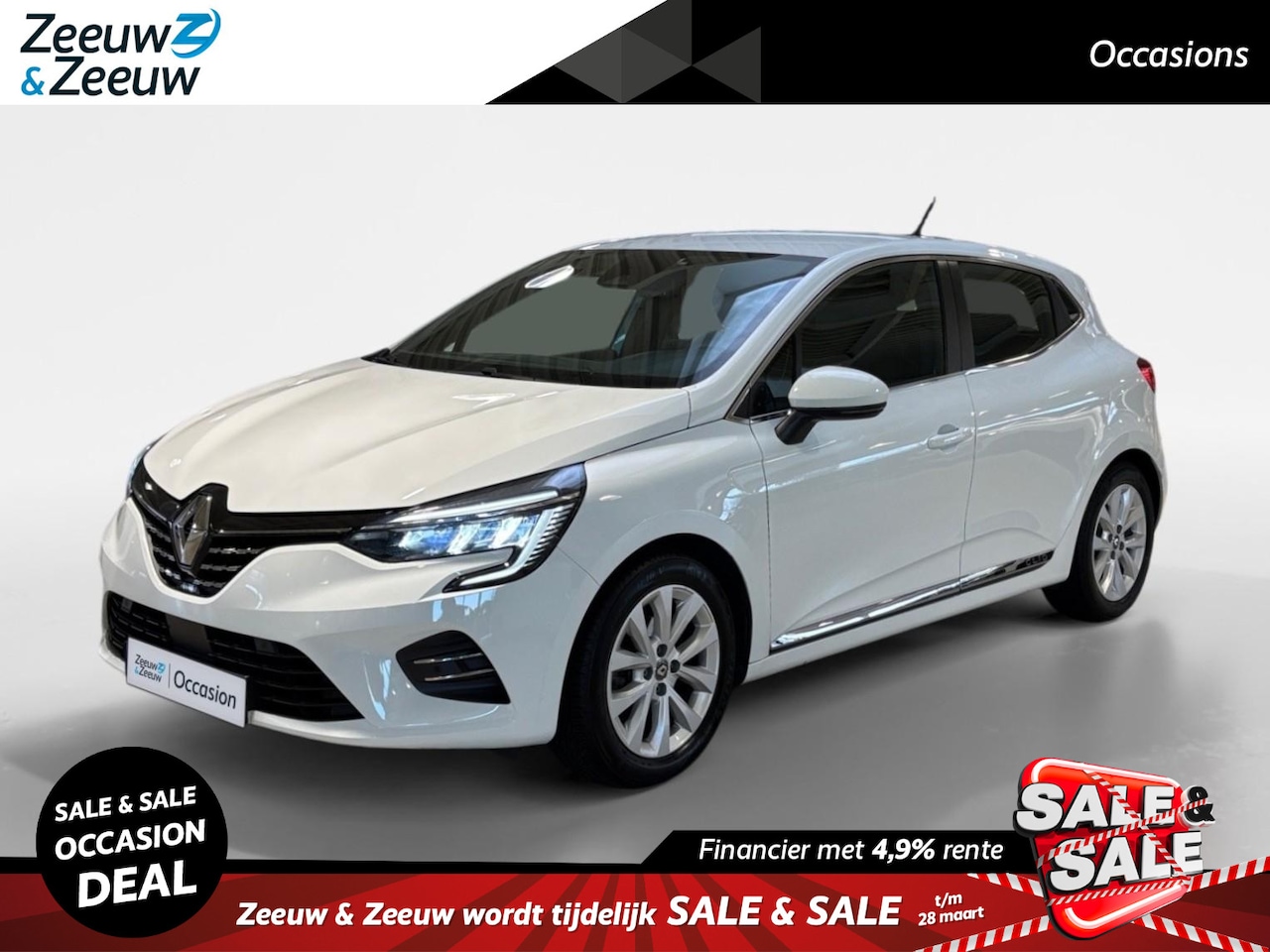 Renault Clio - 90PK TCe Intens | Trekhaak | Climate Control | Camera | Parkeersensoren | Cruise Control | - AutoWereld.nl