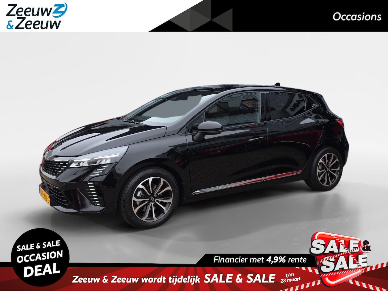 Renault Clio - 1.6 E-Tech Full Hybrid 145 techno | LMV | Apple carplay | Achteruitrijcamera | - AutoWereld.nl