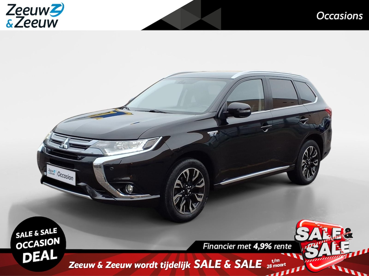 Mitsubishi Outlander - 2.0 PHEV Executive Edition Airco | Navigatie | Trekhaak | PDC| 1 jaar Garantie - AutoWereld.nl