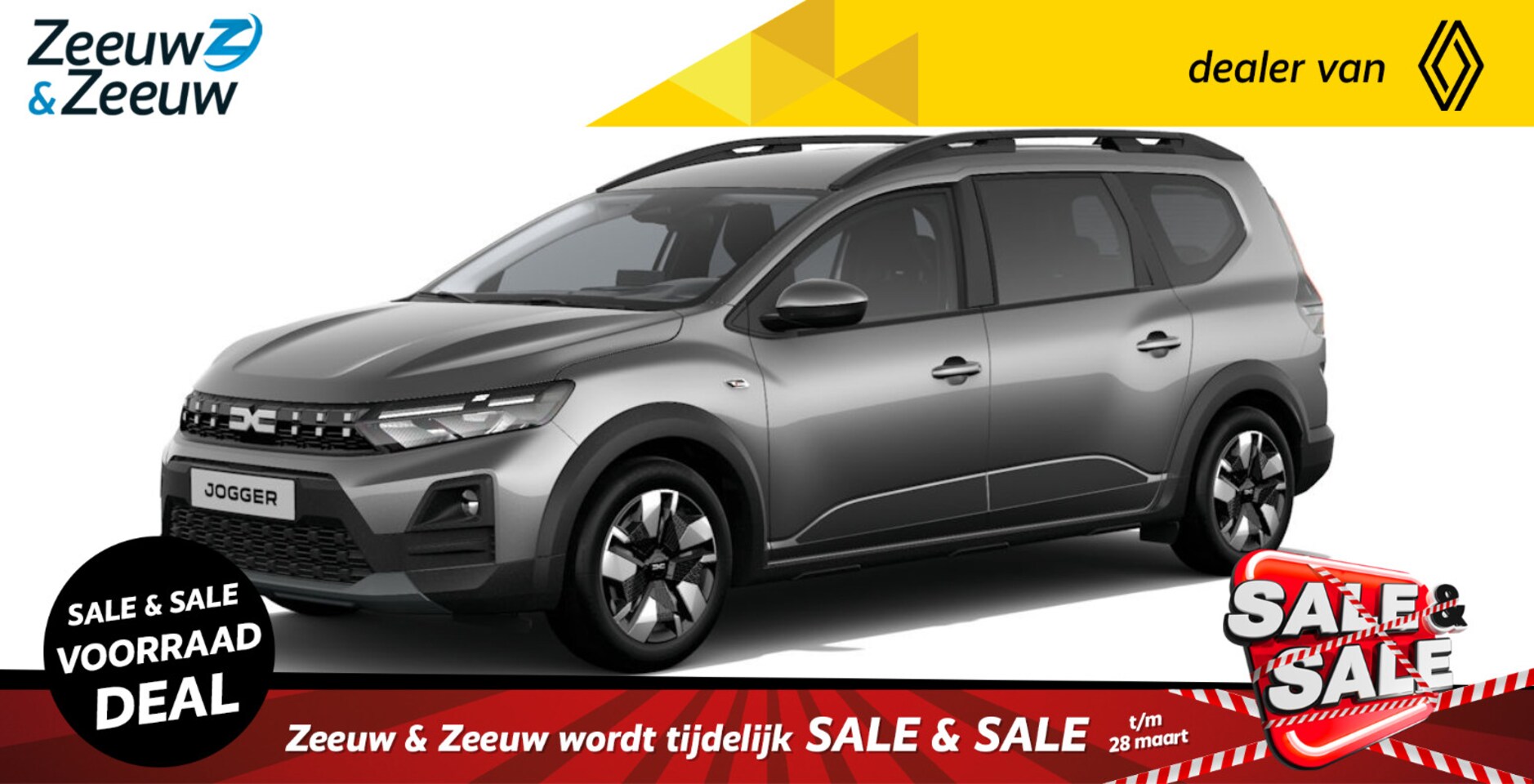 Dacia Jogger - De nieuwe TCe 110 expression l Nu te bestellen bij Zeeuw & Zeeuw met 7 jaar gratis fabriek - AutoWereld.nl