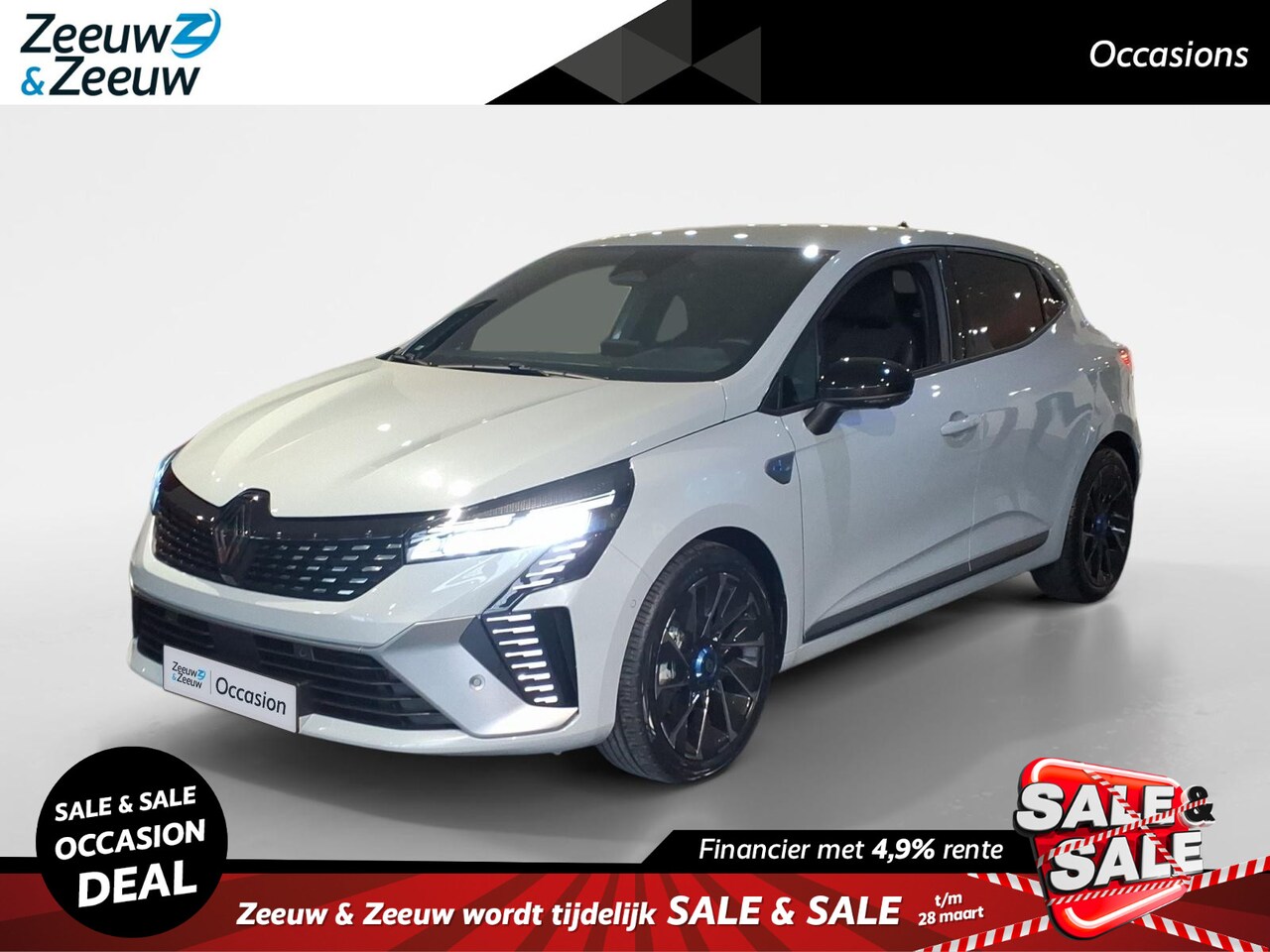 Renault Clio - 1.6 E-Tech Full Hybrid 145 esprit Alpine | Carplay | LMV | Clima | Navigatie | ACC | - AutoWereld.nl