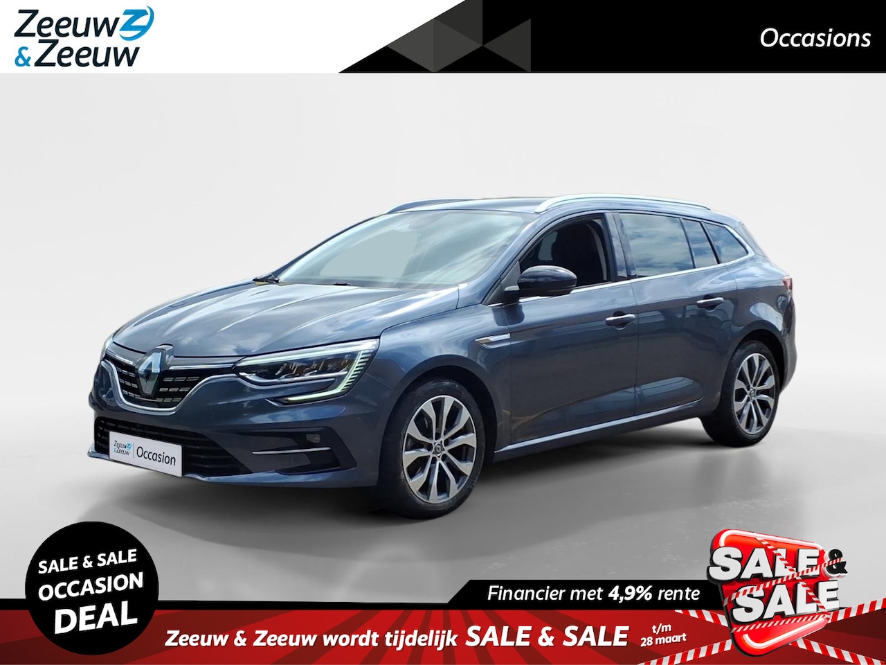 Renault Mégane Estate - 1.3 TCe 140 Techno Airco | Navigatie | 1 jaar garantie - AutoWereld.nl