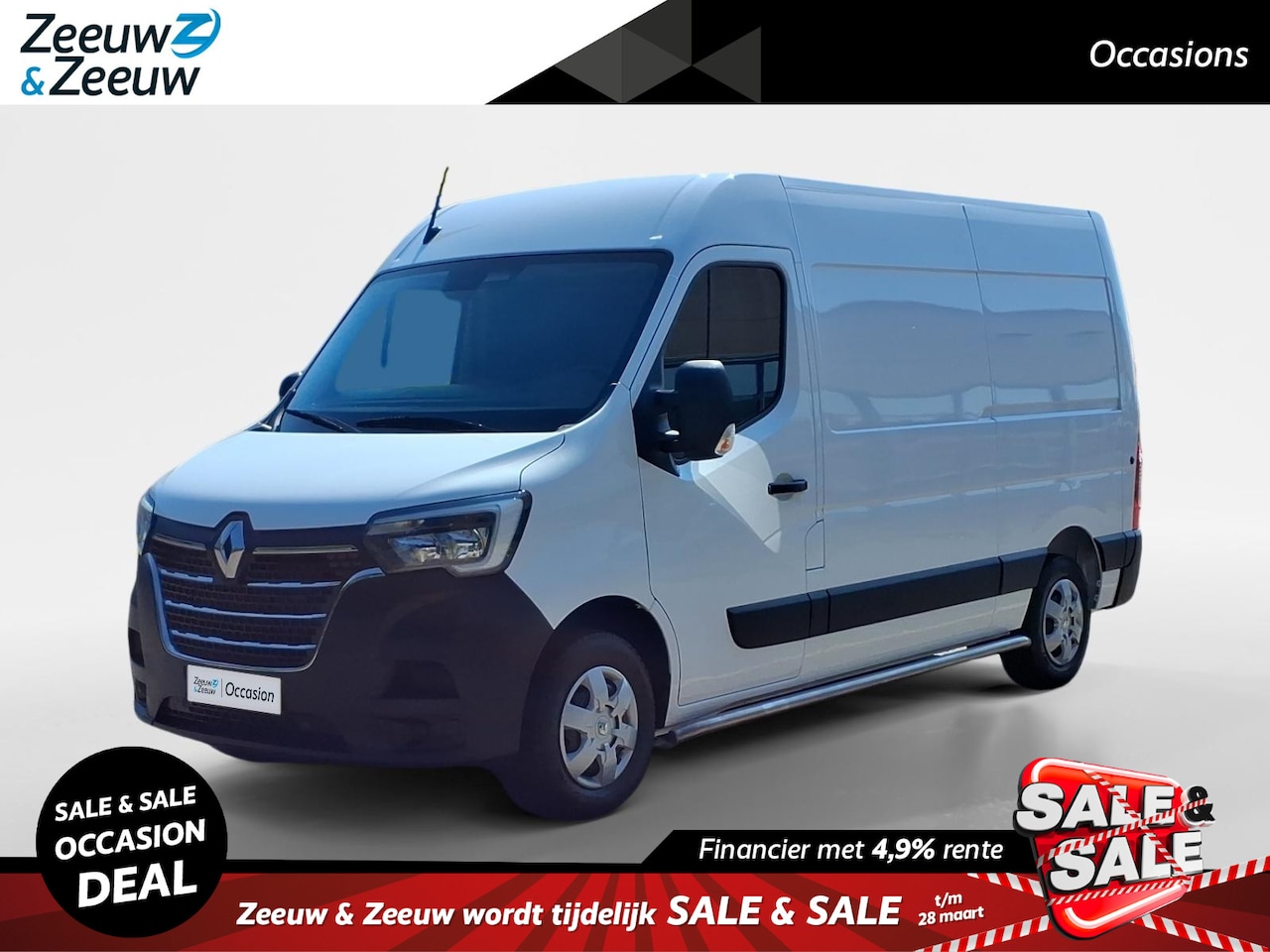 Renault Master - T35 2.3 dCi 150 L2H2 Energy Work Edition | Fabrieksgarantie | Navigatie | Apple Carplay en - AutoWereld.nl