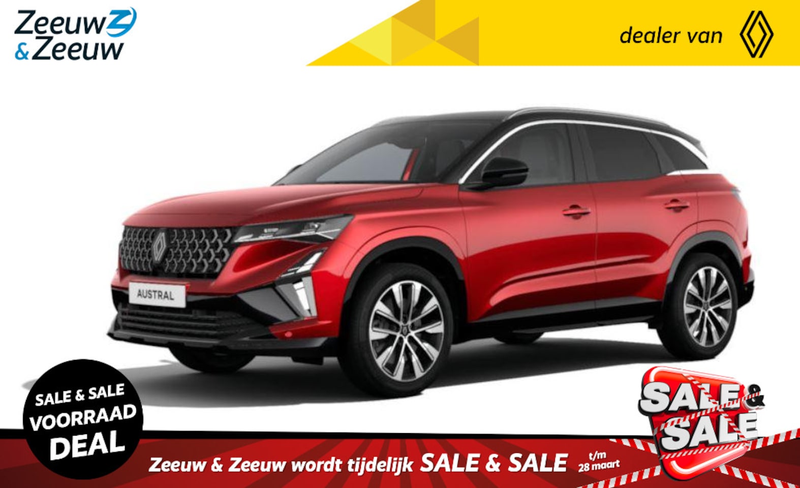 Renault Austral - 1.2 E-Tech full hybrid 200 techno | NIEUW TE BESTELLEN | €1000,- korting | Gratis 5 jaar g - AutoWereld.nl
