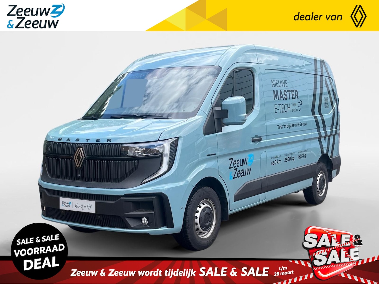 Renault Master E-Tech - T35 L2H2 Extra long range 87 kWh | LMV | Zwart Edition Pakket | Trekhaak | Carplay | Betim - AutoWereld.nl