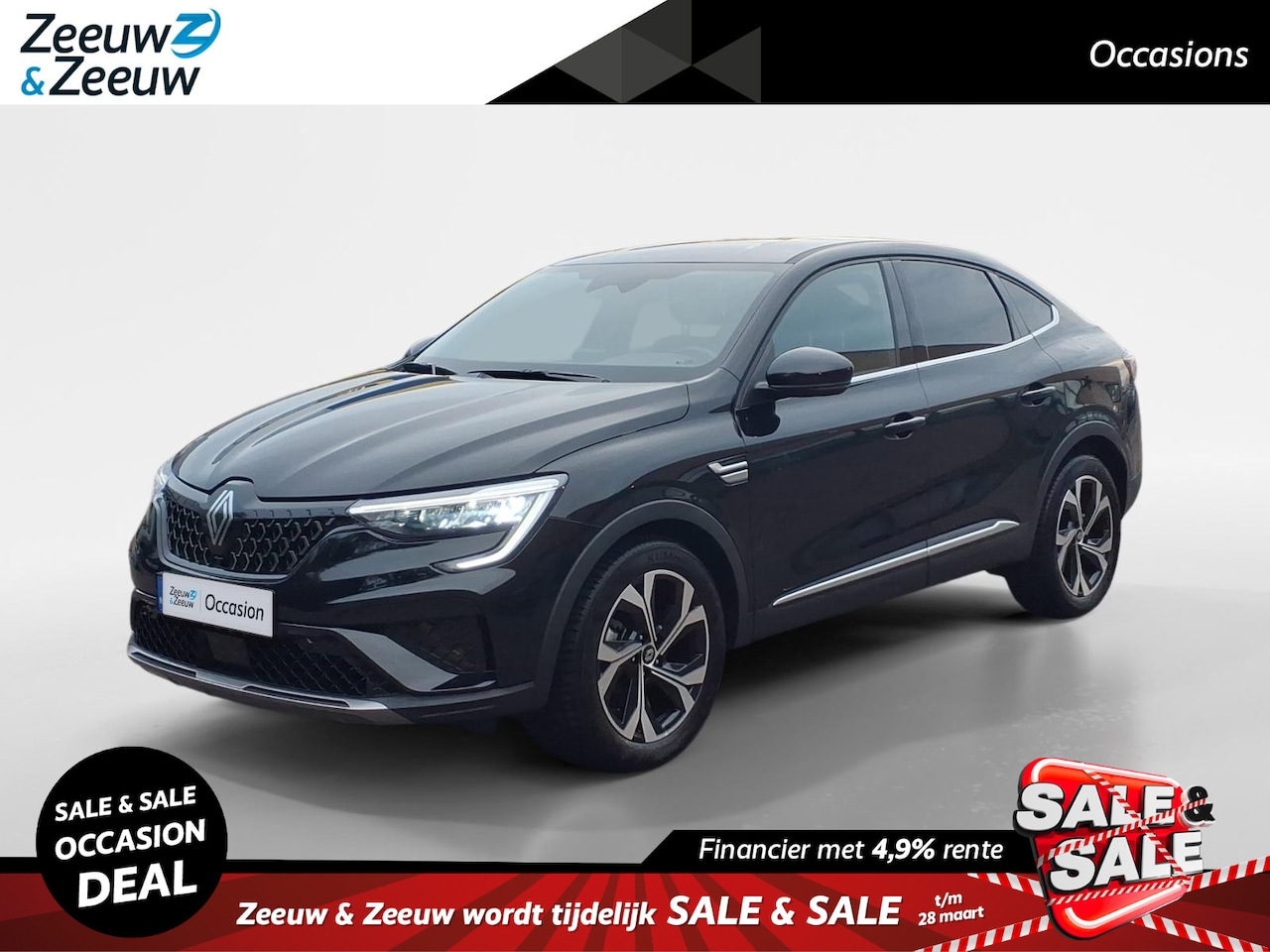 Renault Arkana - 1.6 E-Tech full hybrid 145 techno Airco/ECC | Naviagatie |Zeer complete auto 1 jaar garant - AutoWereld.nl