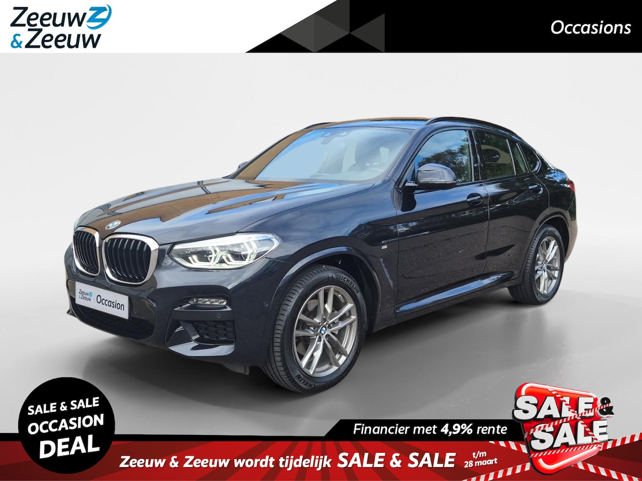 BMW X4 - xDrive20i High Executive Edition | LMV | M-Pakket | Lederen bekleding | Elektrische Trekha - AutoWereld.nl