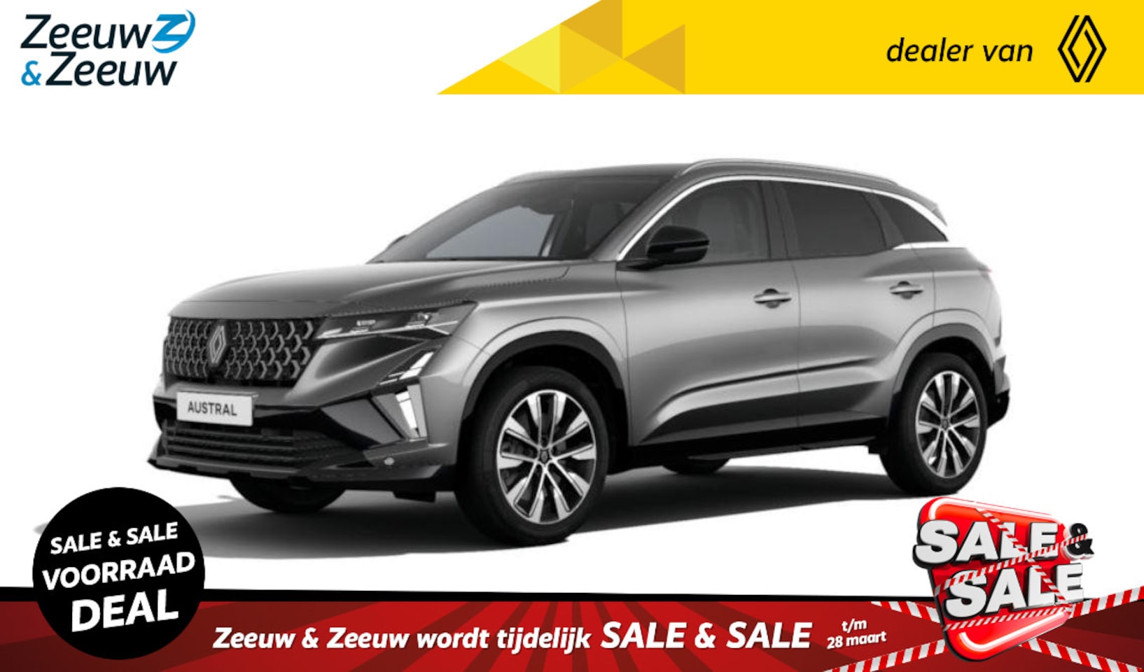 Renault Austral - 1.2 E-Tech full hybrid 200 techno | NIEUW TE BESTELLEN | €1000,- korting | Gratis 5 jaar g - AutoWereld.nl