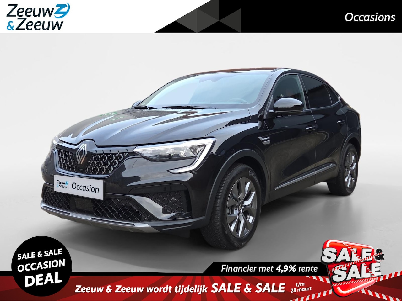 Renault Arkana - 1.6 E-Tech full hybrid 145 techno * Automaat * Camera * Carplay * Cruise Control Adaptief* - AutoWereld.nl