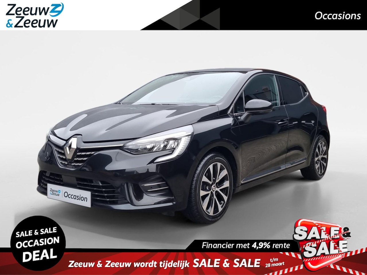 Renault Clio - 1.0 TCe 90 Techno * 9.3" Navi * Bose * Camera * Parkeersensoren * Cruise Control * LM Velg - AutoWereld.nl