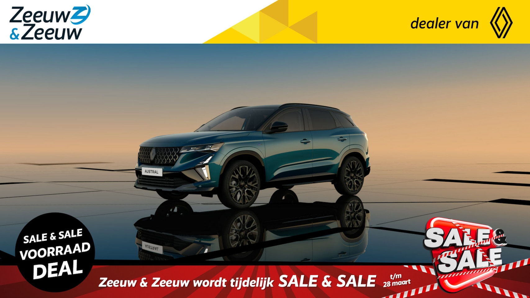 Renault Austral - E-Tech full hybrid 200 Techno || Korting uit voorraad = €2.800,- Korting + 5 jaar Garantie - AutoWereld.nl