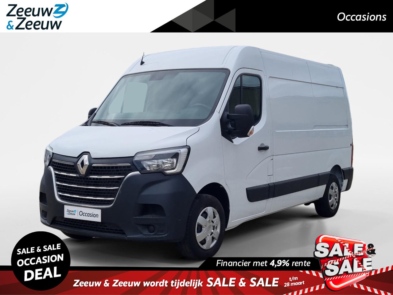 Renault Master - T33 2.3 dCi 135 L2H2 Work Edition * 1e Eigenaar * btw verrekenbaar * Carplay * Navigatie * - AutoWereld.nl