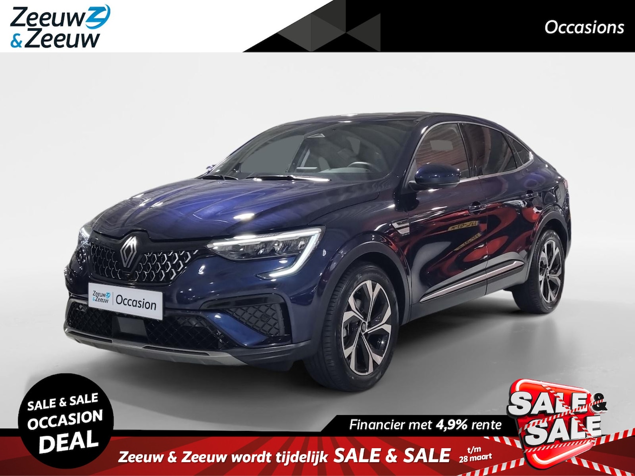 Renault Arkana - 1.6 E-Tech full hybrid 145 techno * Automaat * Cruise Control Adaptief * Carplay * LM Velg - AutoWereld.nl