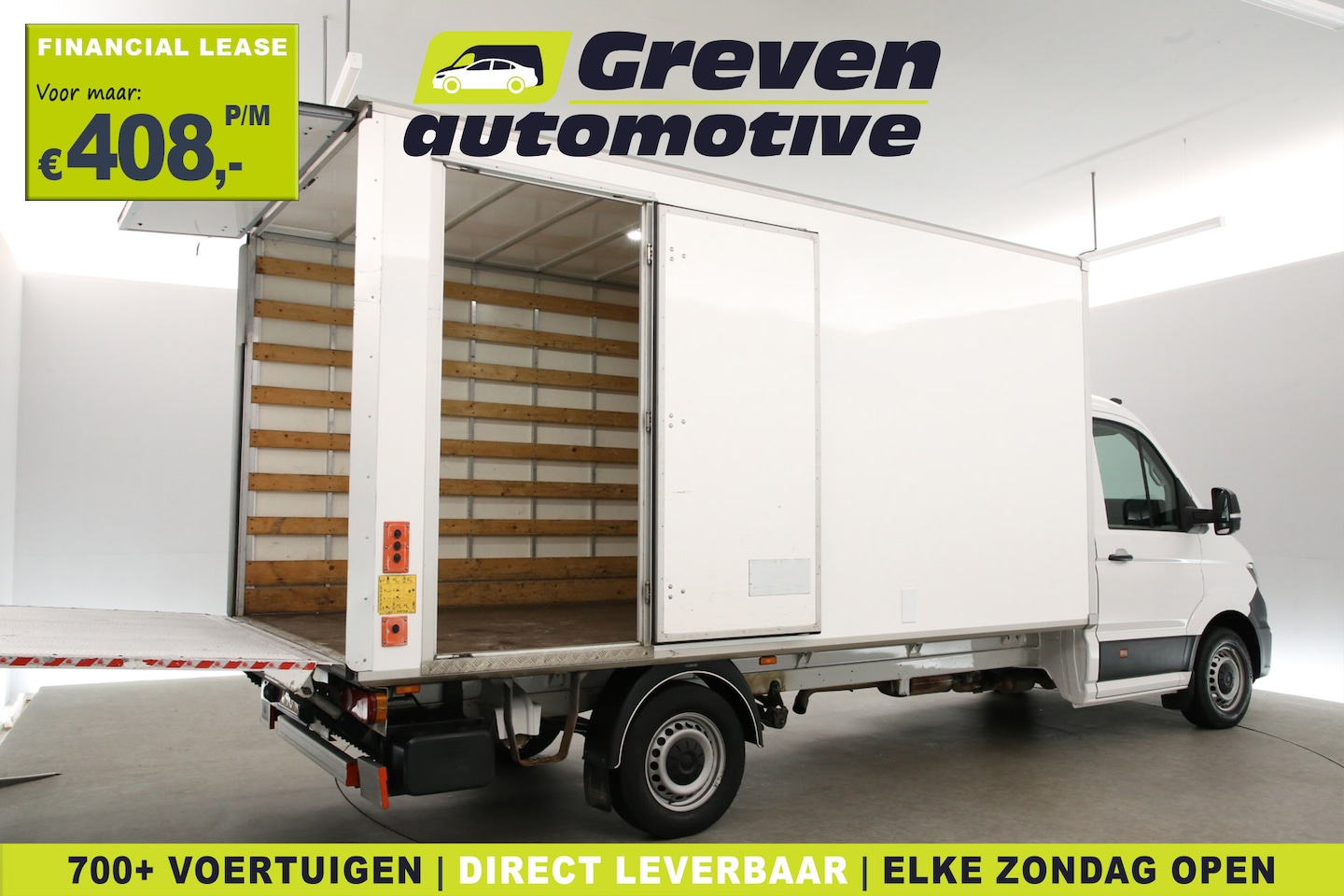 Volkswagen Crafter - 2.0 TDI | Bakwagen | Laadklep | Zijdeur | 3000KG Trekgew. | Airco | Camera | 3 Zits | Carp - AutoWereld.nl