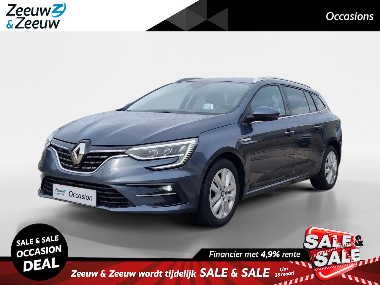 Renault Mégane E-Tech - Estate 1.6 Plug-In Hybrid 160 Intens * Head up display * Carplay * Winterpack * Camera * C - AutoWereld.nl