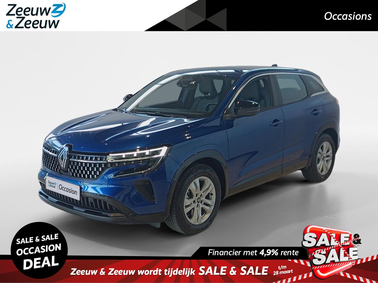 Renault Austral - 1.2 E-Tech full hybrid 200 evolution *Automaat*Navi+Camera*Climate*Parkeersensoren*LM.Velg - AutoWereld.nl