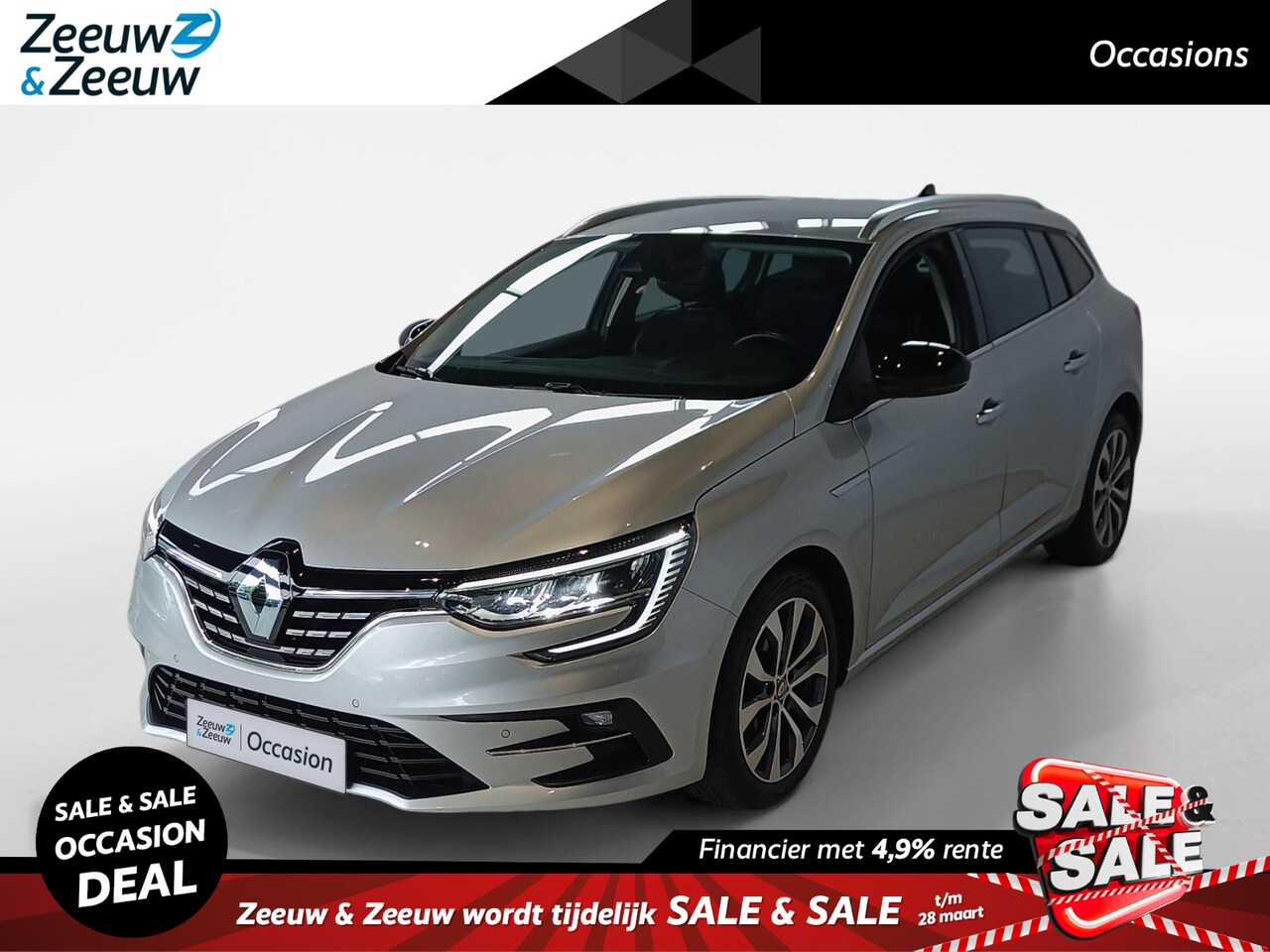 Renault Mégane Estate - 1.3 TCe 140 Techno Automaat*Navi+Camera*Climate Control*Cruise Control*Stoelverwarming*ETC - AutoWereld.nl