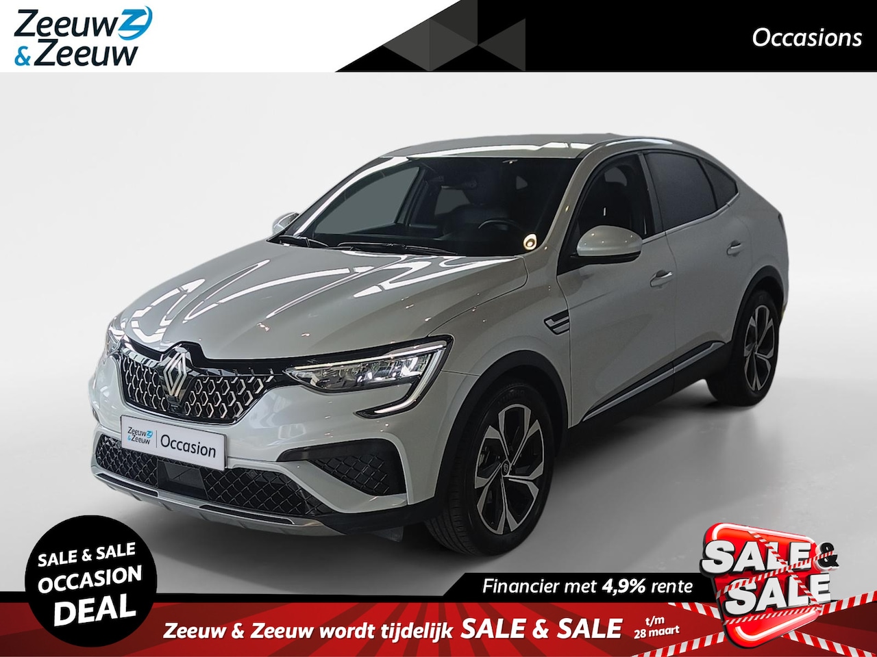 Renault Arkana - 1.6 E-Tech full hybrid 145 techno *Automaat*Navi+Camera*Cruise Control*Climate Control*ETC - AutoWereld.nl