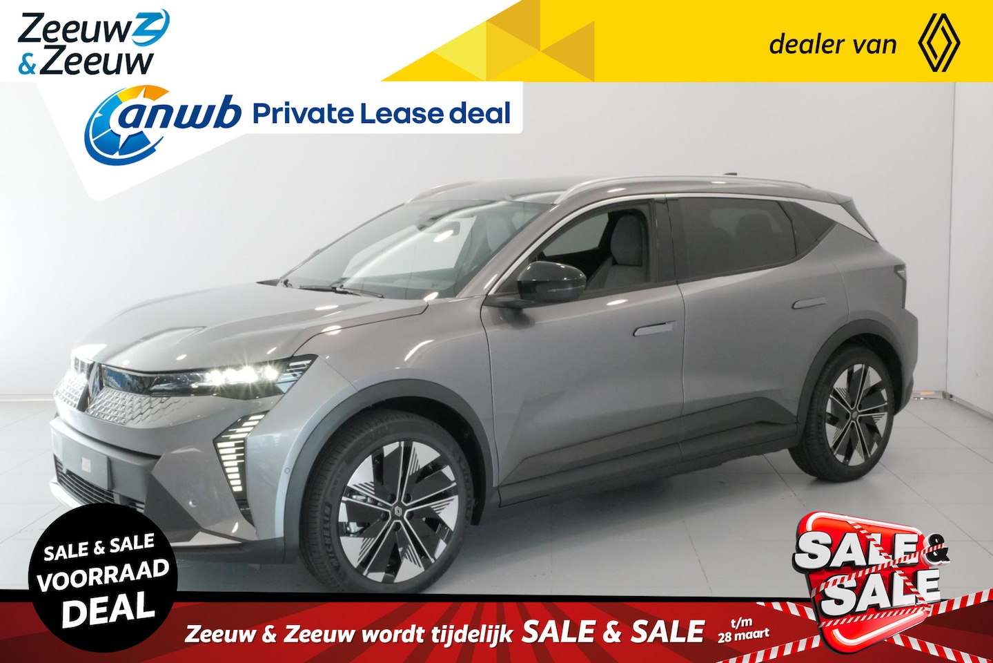 Renault Scenic E-Tech - EV60 comfort range techno Uit voorraad leverbaar OP = OP - AutoWereld.nl