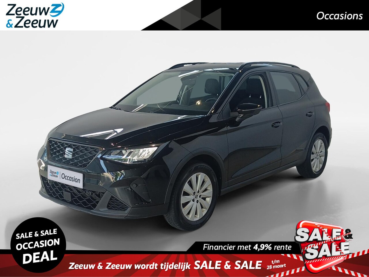 SEAT Arona - 1.0 TSI Style Business Intense *Navi+Camera*Climate Control*Carplay*Stoelverwarming*Parkee - AutoWereld.nl