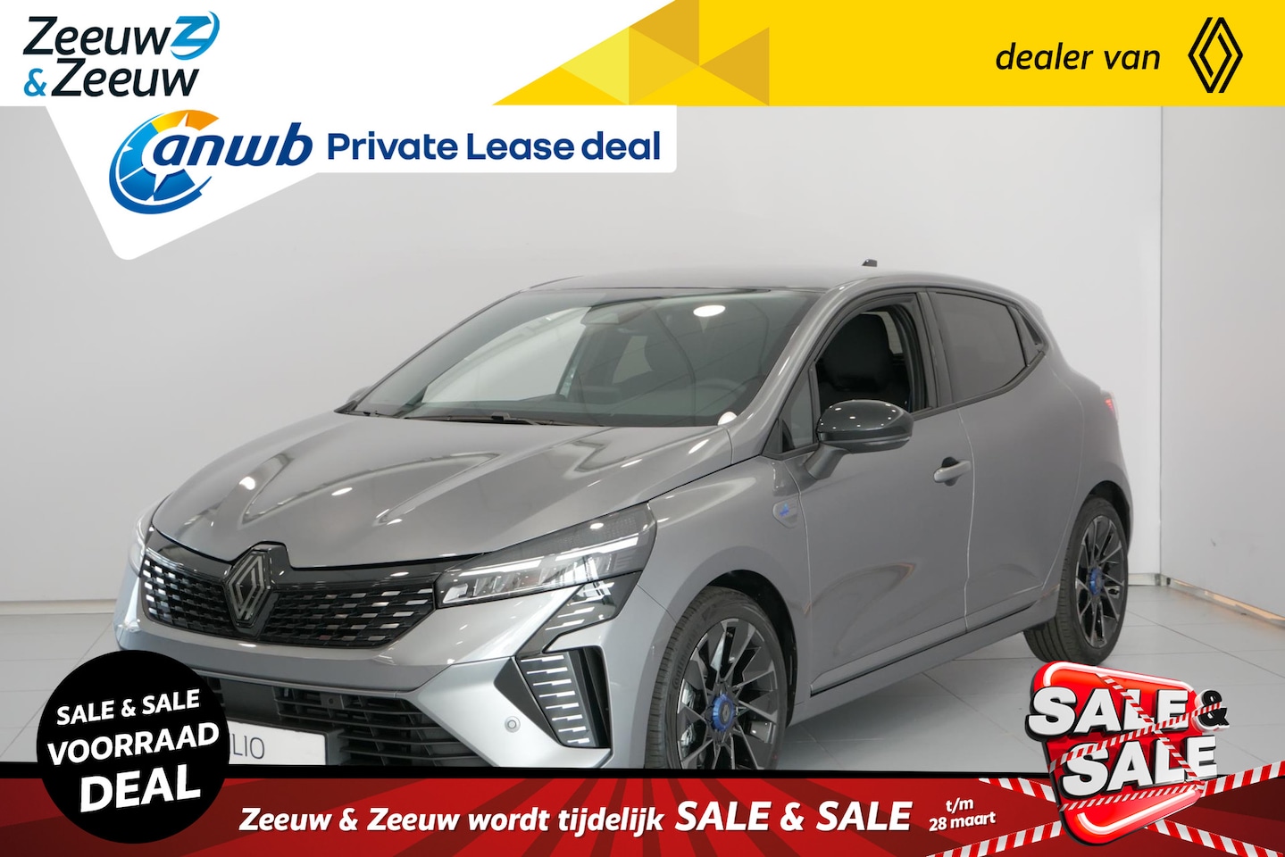 Renault Clio - 1.6 E-Tech Full Hybrid 145 esprit Alpine Uit voorraad leverbaar! OP=OP - AutoWereld.nl
