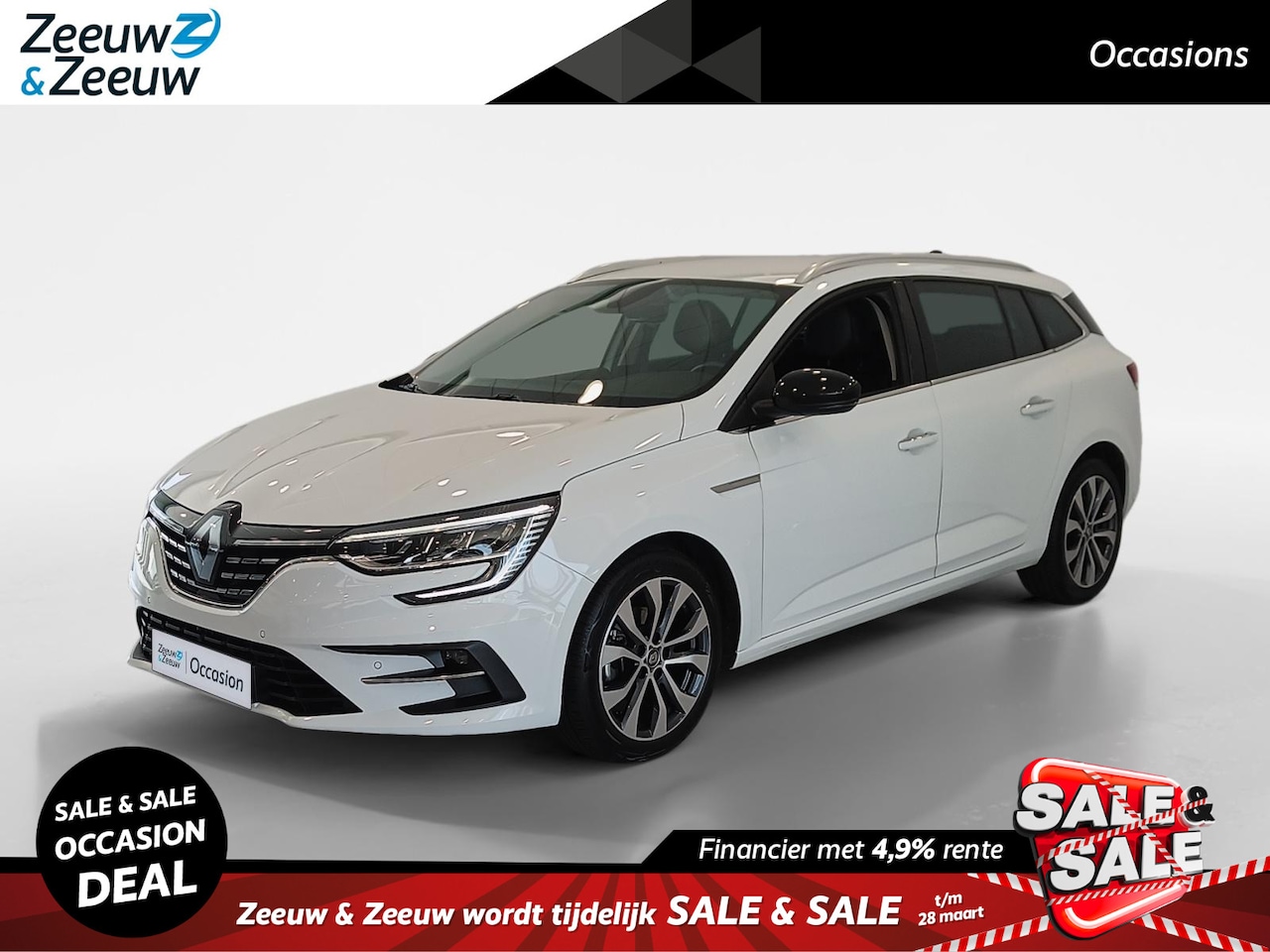 Renault Mégane Estate - 1.3 TCe 140 Techno *Automaat*Navi+Camera*Climate*Parkeersensoren*LM.Velgen*ETC.. - AutoWereld.nl