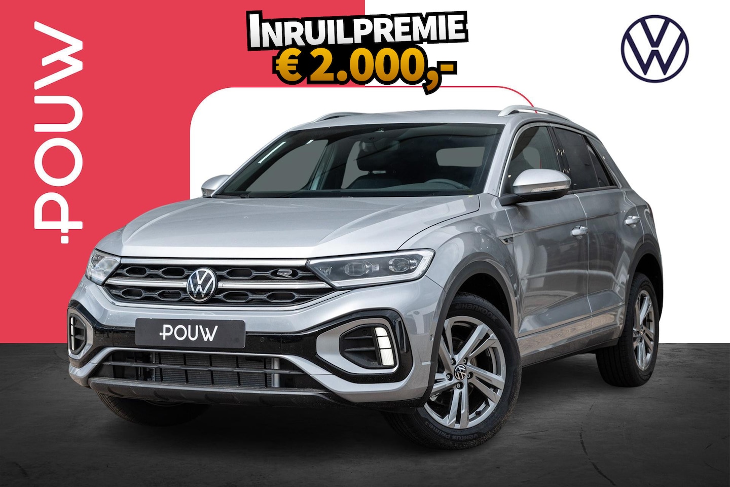 Volkswagen T-Roc - 1.5 TSI 150pk DSG R-Line Edition | Winter Pakket | Matrix-LED | Achteruitrijcamera - AutoWereld.nl