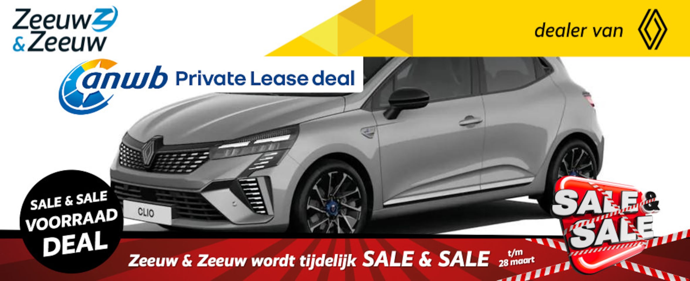 Renault Clio - 1.6 E-Tech Full Hybrid 145 esprit Alpine NU MET €5200 SALE EN SALE KORTING!!!! - AutoWereld.nl