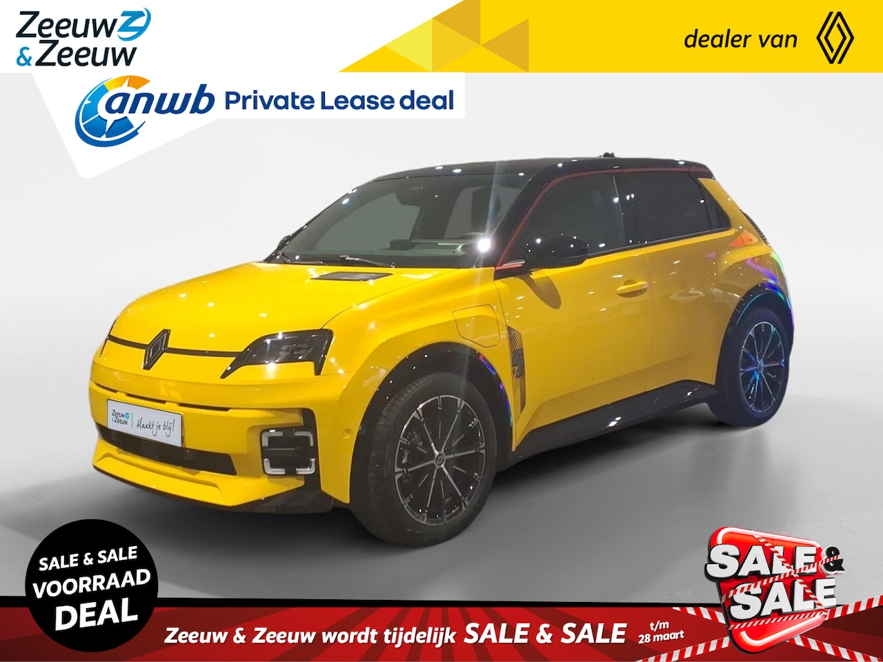 Renault 5 - urban range iconic cinq 40 kWh | Harman Kardon | Carplay | Stoel-stoelverwarming | Camera - AutoWereld.nl